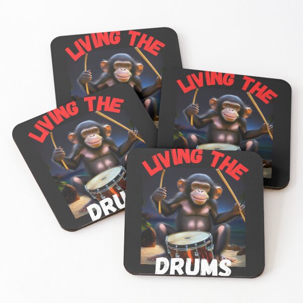 Item preview, Living the drums designed and sold by blakfrog.