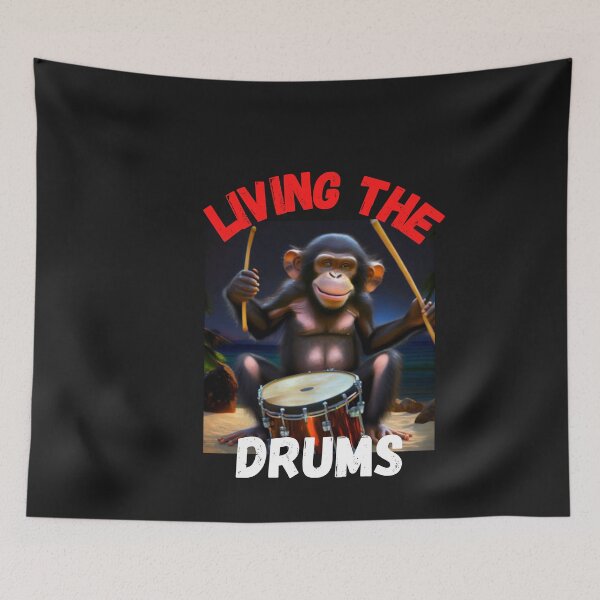 Item preview, Living the drums designed and sold by blakfrog.