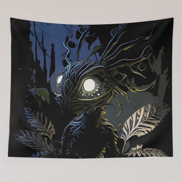 Item preview, Forest Creature of the Night Fae in the Shadows designed and sold by WhitePinesVale.