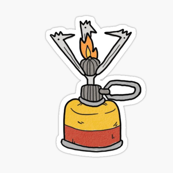 Camping Stove Stickers for Sale