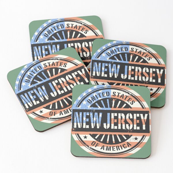 Item preview, New Jersey, USA flag designed and sold by studio838.