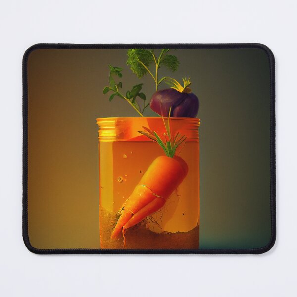 Item preview, Mulch Carrot and Jelly Digital Painting designed and sold by CodeAndColors.