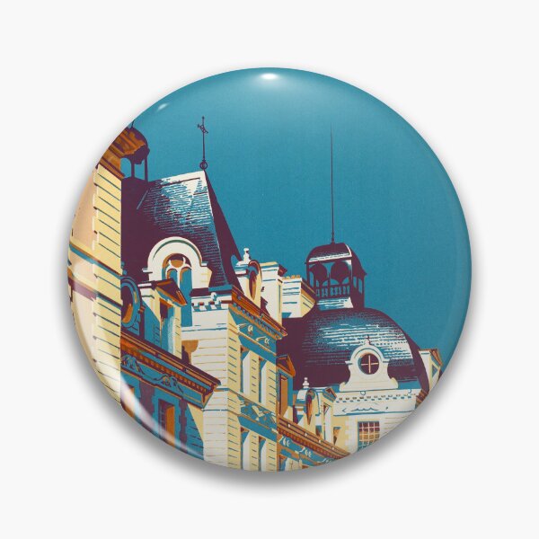 Item preview, FRANCE CHEVERNY Les Chateaux De La Loire 1920s Vintage Travel Poster designed and sold by retroposters.