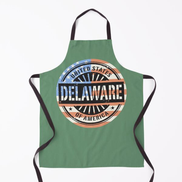 Item preview, Delaware, USA flag designed and sold by studio838.