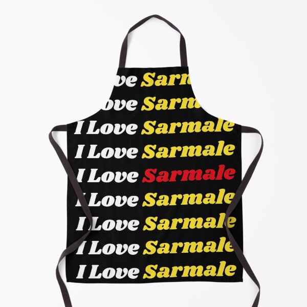 Item preview, 'I love Sarmale' Romanian Traditional Food - Delicious Text Based Design designed and sold by Ridiculam Toga.
