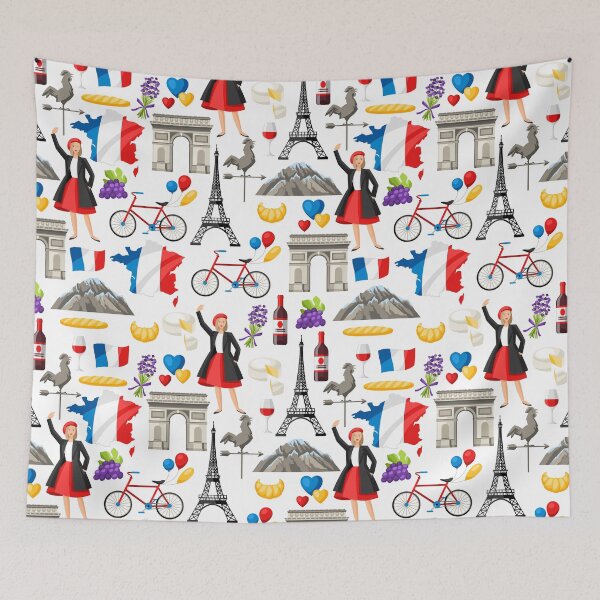 Item preview, France , french , icon , paris , baguette , wine designed and sold by JAG2B.