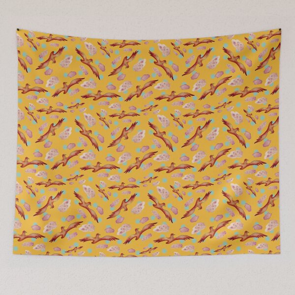 Item preview, bird of happiness_orange designed and sold by NeonEye-Designs.