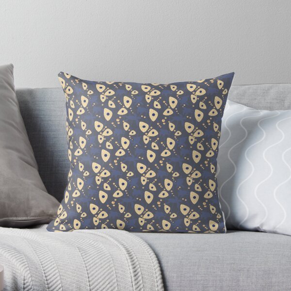 Swimming Turtles Throw Pillow