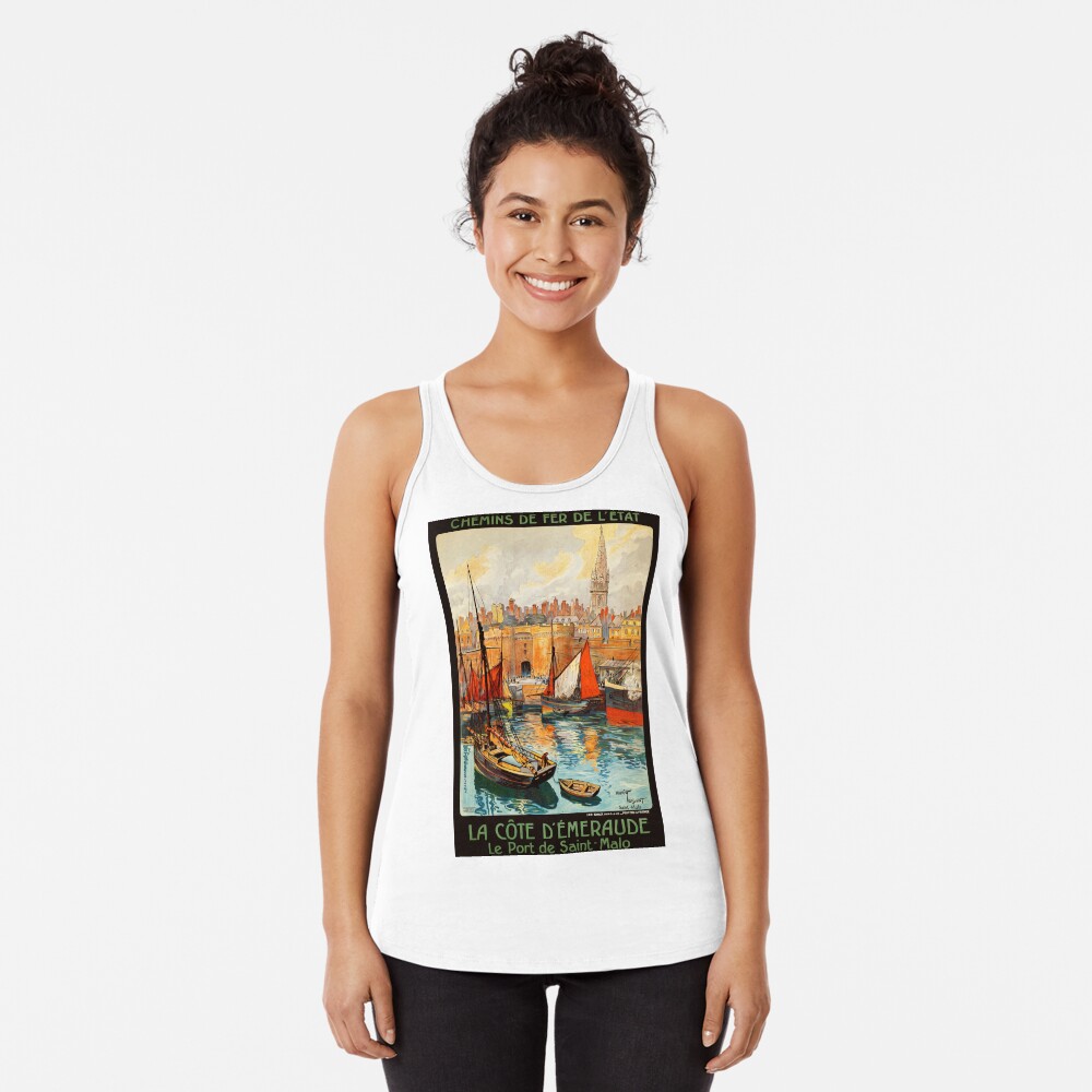 Item preview, Racerback Tank Top designed and sold by retroposters.