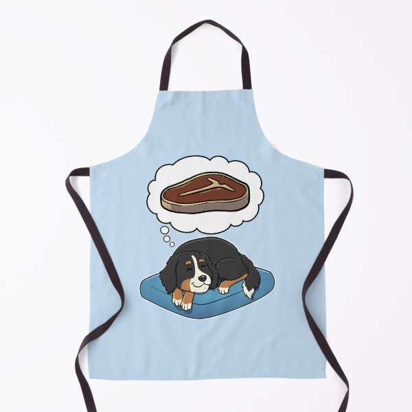 Artikelvorschau, Bernese Mountain Dog dreaming about Steak entworfen und verkauft von DoggieDelights.