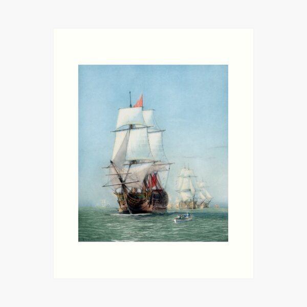 Item preview, First Journey Of The HMS Victory designed and sold by warishellstore.