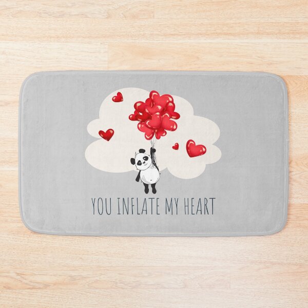 Item preview, You Inflate My Heart - Funny Pun designed and sold by KGoPrintables.