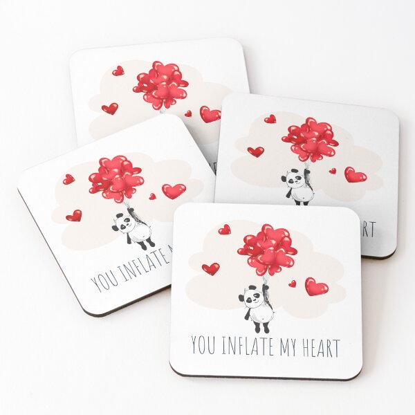 Item preview, You Inflate My Heart - Funny Pun designed and sold by KGoPrintables.