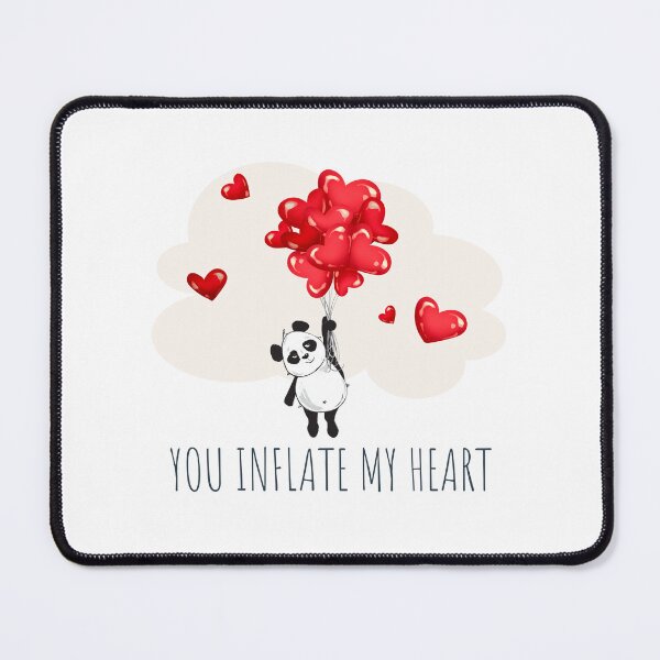 Item preview, You Inflate My Heart - Funny Pun designed and sold by KGoPrintables.
