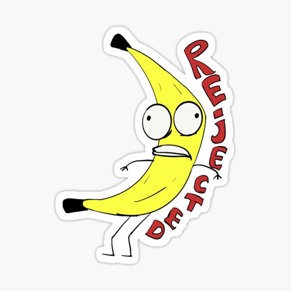 Rejected Cartoon Sticker For Sale By Cutestickey Redbubble