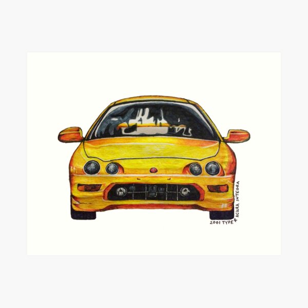 Acura Integra Type R Art Print
