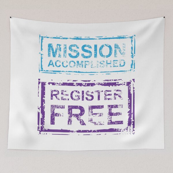 Item preview, Mission Accomplished designed and sold by vectorworks51.