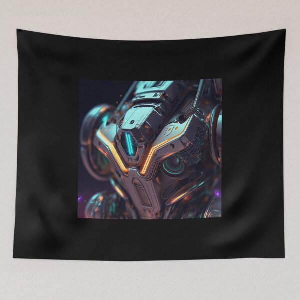 Item preview, A macro shot of a futuristic robot designed and sold by AI-RDROP.