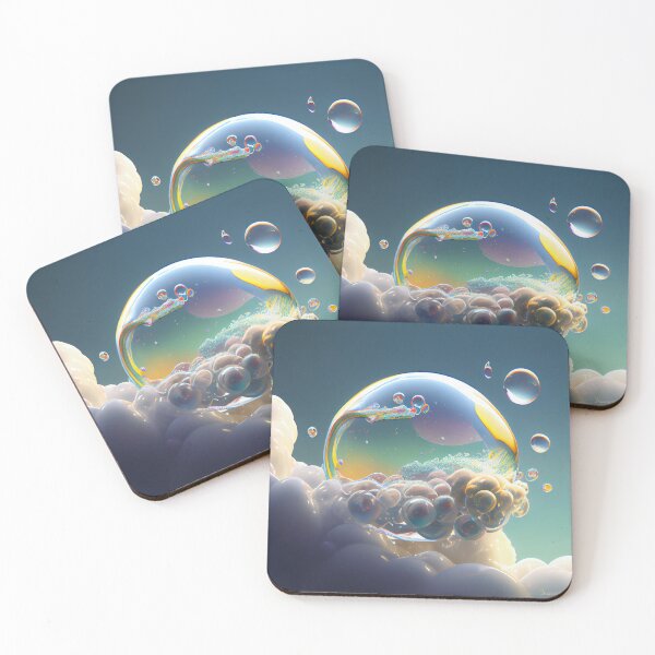 Item preview, Bubbling Up Digital Painting designed and sold by CodeAndColors.