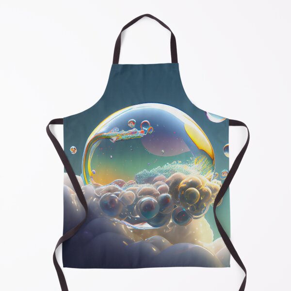 Aperçu de l'œuvre Bubbling Up Digital Painting créée et vendue par CodeAndColors.