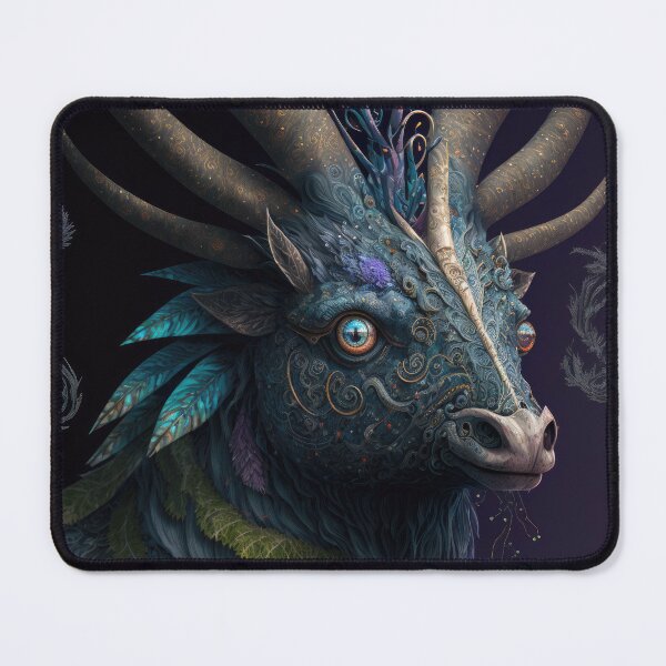 Item preview, A detailed and highly textured 2D illustration of a fantastical creature designed and sold by AI-RDROP.