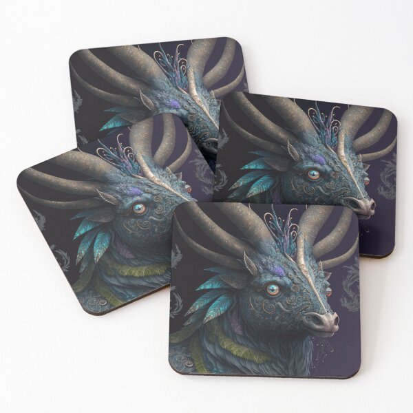 Item preview, A detailed and highly textured 2D illustration of a fantastical creature designed and sold by AI-RDROP.