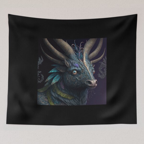 Item preview, A detailed and highly textured 2D illustration of a fantastical creature designed and sold by AI-RDROP.