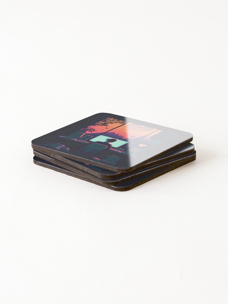 Thumbnail 4 of 5, Coasters (Set of 4), programmer designed and sold by Chillapy.