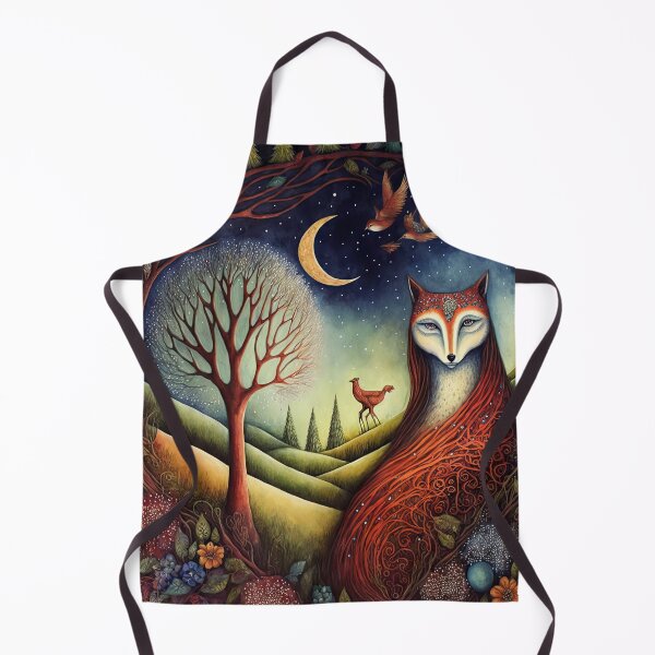 Item preview, Fox under Moon designed and sold by thewandswant.