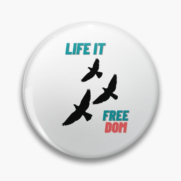 Item preview, Life It Freedom Bird Symbol Retro designed and sold by Culture09.