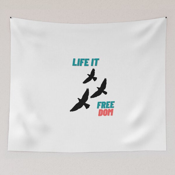 Item preview, Life It Freedom Bird Symbol Retro designed and sold by Culture09.
