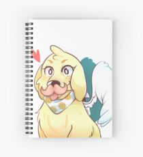 Angel Pup Spiral Notebook