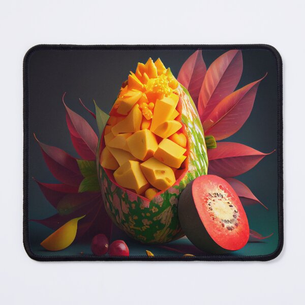 Artikelvorschau, Mango and Clover A Colorful Hue Digital Painting entworfen und verkauft von CodeAndColors.
