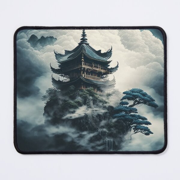 Item preview, Temple in the clouds - Digital art designed and sold by Deemo94.