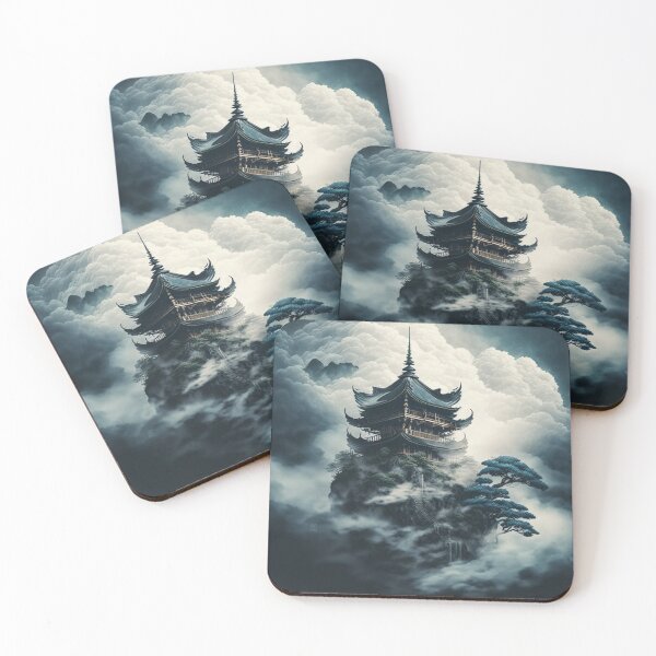 Item preview, Temple in the clouds - Digital art designed and sold by Deemo94.