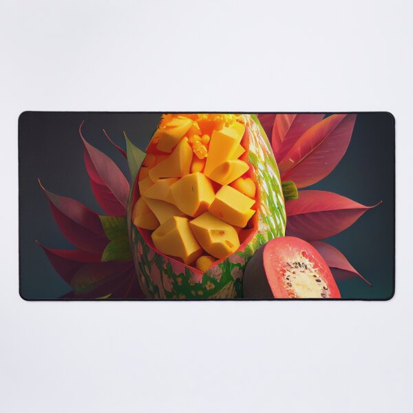 Artikelvorschau, Mango and Clover A Colorful Hue Digital Painting entworfen und verkauft von CodeAndColors.