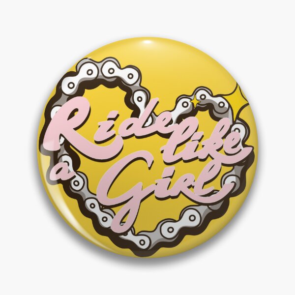 Item preview, Ride like a Girl in pink designed and sold by Itsdomd.