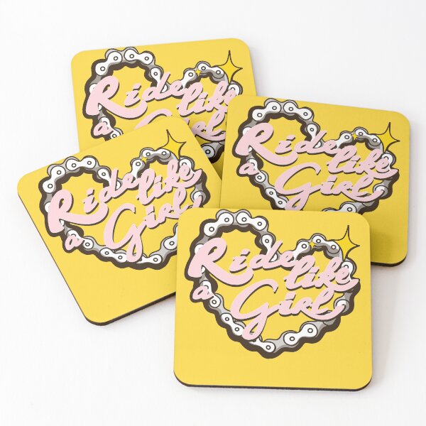 Item preview, Ride like a Girl in pink designed and sold by Itsdomd.