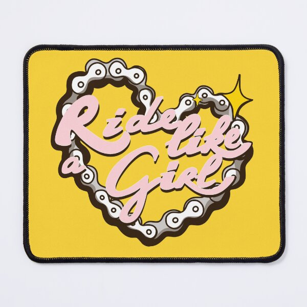 Item preview, Ride like a Girl in pink designed and sold by Itsdomd.