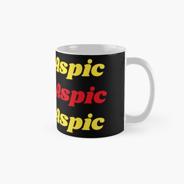 Item preview, 'I Love Aspic' Romanian Traditional Food - Delicious Text Based Design designed and sold by Ridiculam Toga.