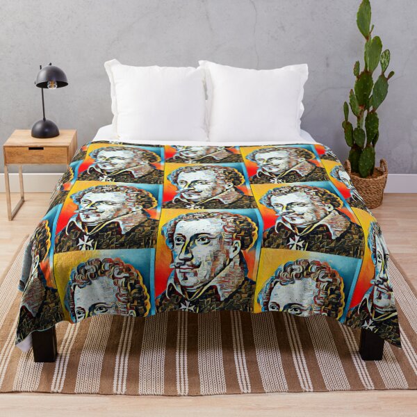 Item preview, Friedrich De La Motte Fouqué Artwork | Friedrich De La Motte Fouqué Portrait | Friedrich De La Motte Fouqué Wall Art  designed and sold by Suyogsonar25.