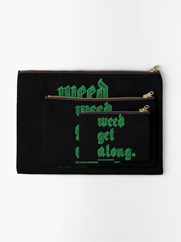 Alternate view of Weed Get Along Zipper Pouch
