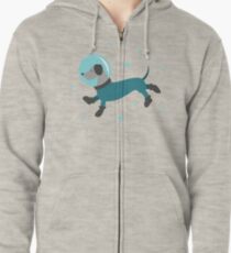 Dogs of the Future Zipped Hoodie