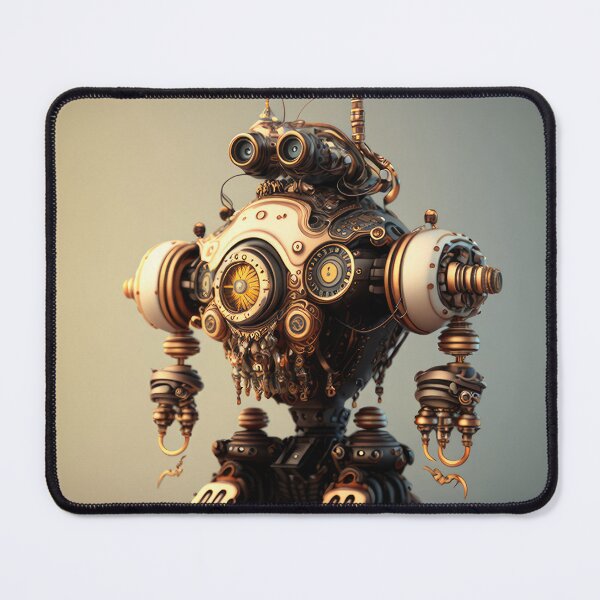 Item preview, A detailed 3D rendering of a futuristic robot designed and sold by AI-RDROP.