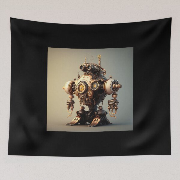 Item preview, A detailed 3D rendering of a futuristic robot designed and sold by AI-RDROP.