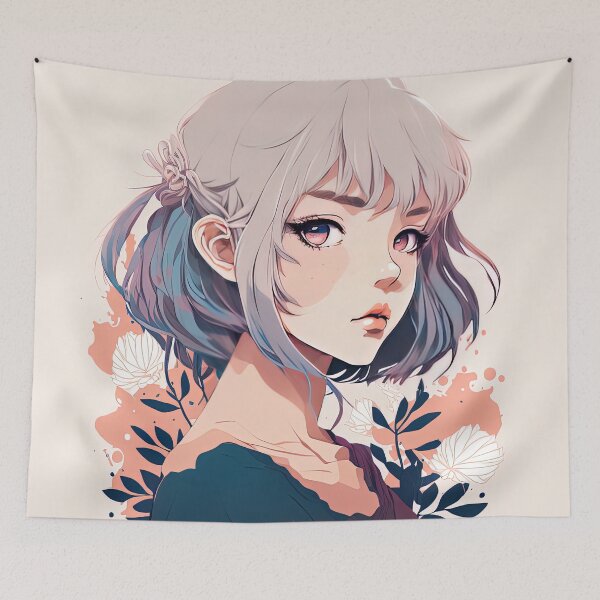Item preview, stylish anime girl designed and sold by Chillapy.