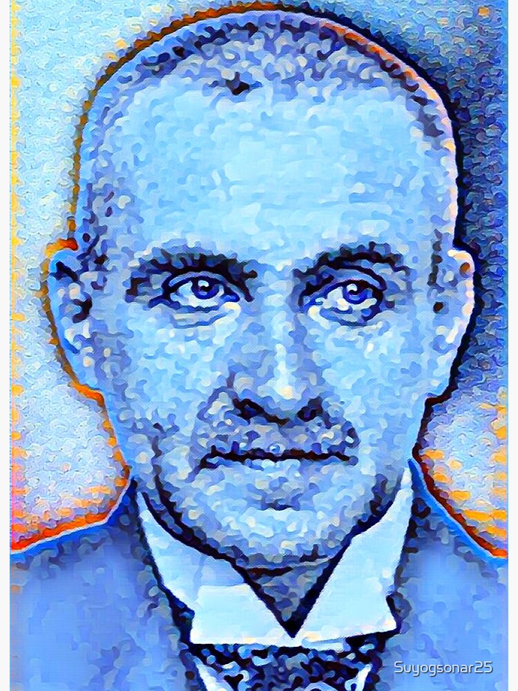 Frank Wedekind Artwork, Frank Wedekind Portrait, Frank Wedekind Wall Art   Art Board Print for Sale by Suyogsonar25