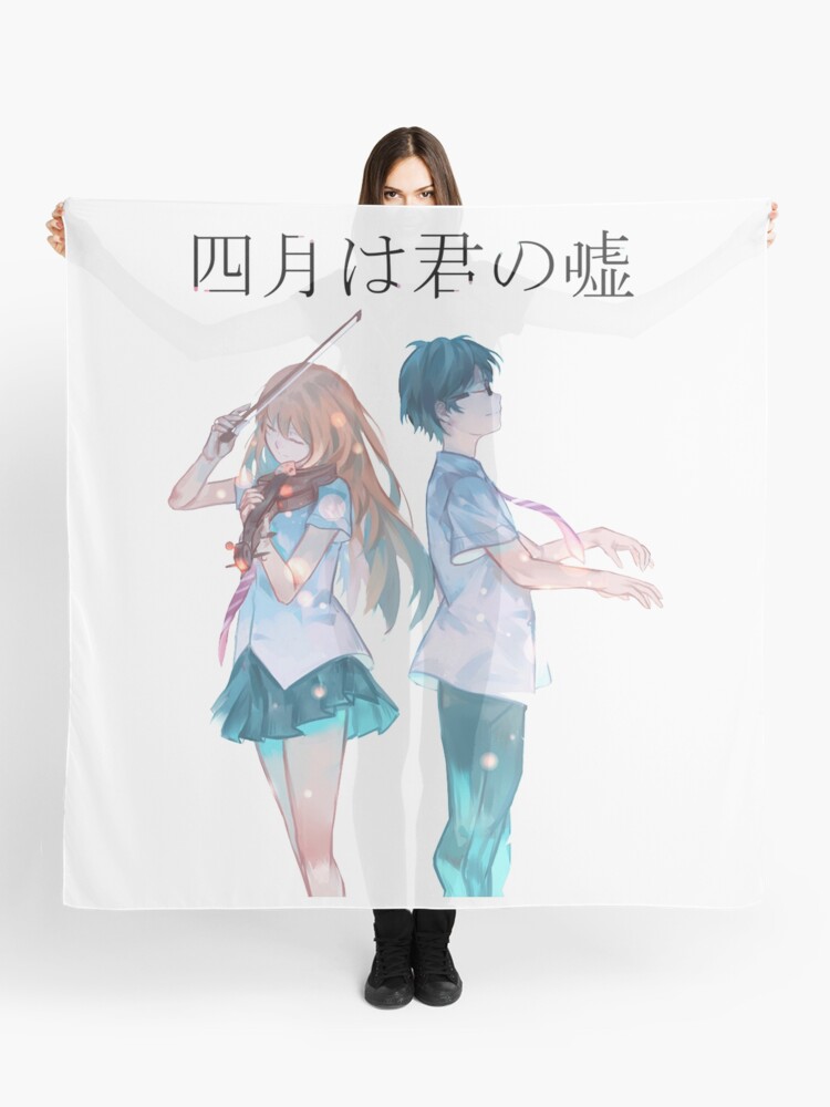 Shigatsu Wa Kimi No Uso Scarves for Sale