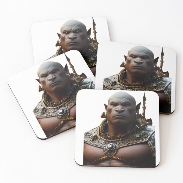 Item preview, Cool orc warrior Midjourney Art Fantasy concept designed and sold by Soul-Crumbs.