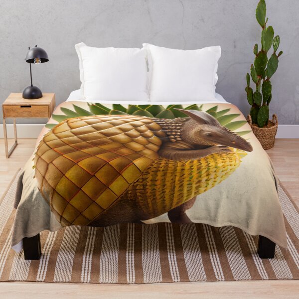 Item preview, Pineapple Love An Armadillo Valentine Digital Painting designed and sold by CodeAndColors.
